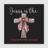 イエスがクリスマス・イエスの季節の理由である (正面)