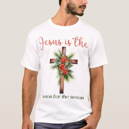 イエスがクリスマス・イエスの季節の理由である Tシャツ