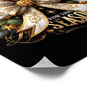 イエスがクリスマス・イエスの季節の理由 ポスター (角)