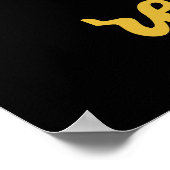 イエスがクリスマス・クロスの季節の理由である ポスター (角)