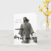 イエスがグリーティングカードを空白の追い越す カード (黄色い花)