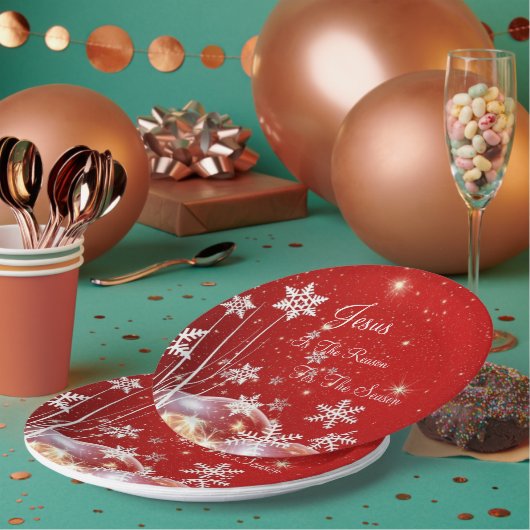 イエスがシーズンの理由紙プレート ペーパープレート (複数)