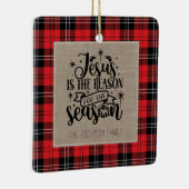 イエスがシーズン水牛のプレイドの理由 セラミックオーナメント (右)