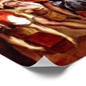 イエスが初めて神殿を清めること（ヨハネ2:13） ポスター (角)