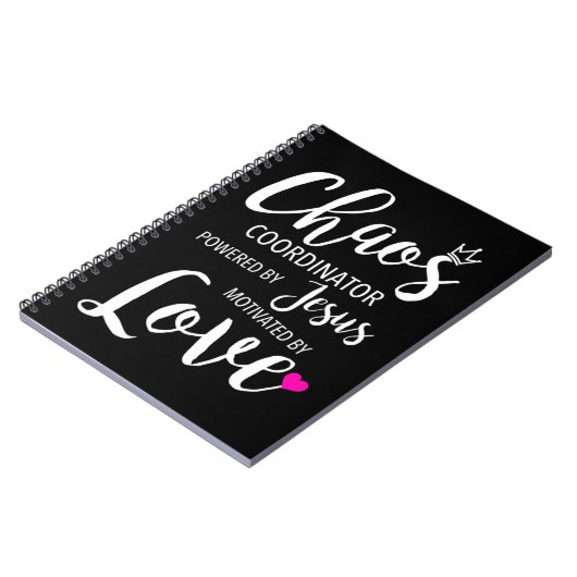 イエスが動機を持つカオスコーディネーター先生 ノートブック (左側)