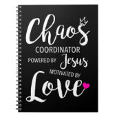 イエスが動機を持つカオスコーディネーター先生 ノートブック (正面)