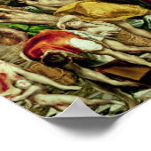 イエスが商人たちを神殿から導く ポスター (角)