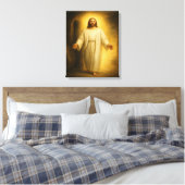 イエスが墓から復活™ LDSアートキャンバス キャンバスプリント (インサイチュ (寝室))