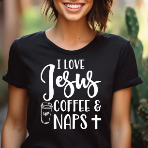 イエスが大好き コーヒーとお昼寝 トライブレンドTシャツ