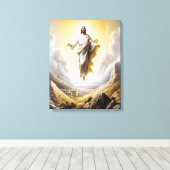 イエスが天国門で勝利 キャンバスプリント (インサイチュ (ウッドフロア))