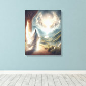 イエスが天国門で勝利 キャンバスプリント (インサイチュ (ウッドフロア))