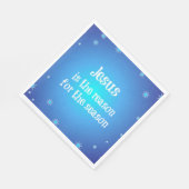 イエスが季節のクリスマスの理由だ スタンダードランチョンナプキン (角)
