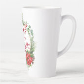 イエスが季節のクリスマスの理由 カフェラテマグ (右)