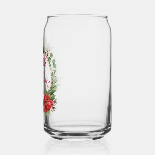 イエスが季節のクリスマスの理由 ガラス缶 (左)