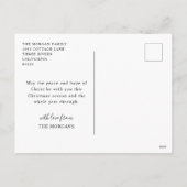 イエスが季節のクリスマスの理由 シーズンポストカード (裏面)