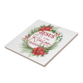 イエスが季節のクリスマスの理由 タイル (側面)