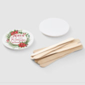 イエスが季節のクリスマスの理由 ハンドファン (組立なし)