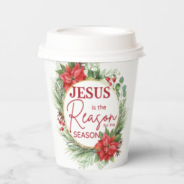 イエスが季節のクリスマスの理由 紙コップ