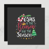 イエスが季節のクリスマスカードの理由 (正面/裏面)