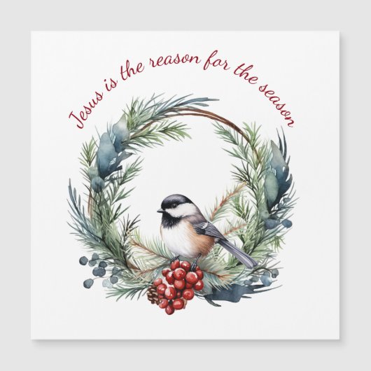 イエスが季節のクリスマス引用文の理由 (正面)