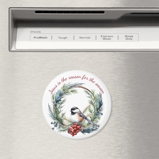 イエスが季節のクリスマス引用文の理由 マグネット (インサイチュ (食洗機))