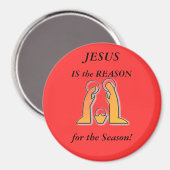 イエスが季節の理由だ、磁石 マグネット (正面/裏面)