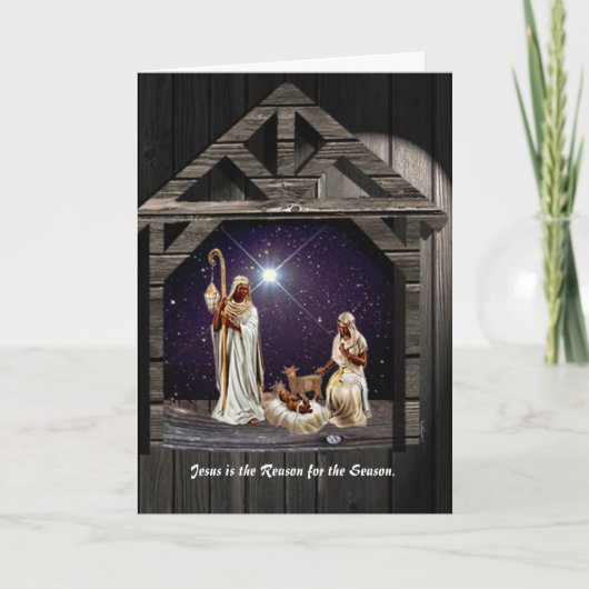 イエスが季節の理由である。 シーズンカード (正面)