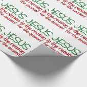 イエスが季節の理由である ラッピングペーパー (角)