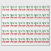 イエスが季節の理由である ラッピングペーパー (フラット)