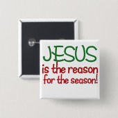 イエスが季節の理由である 缶バッジ (正面&裏面)
