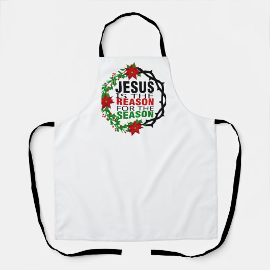 イエスが季節の理由 エプロン (正面)