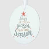 イエスが季節の理由 オーナメント (正面)