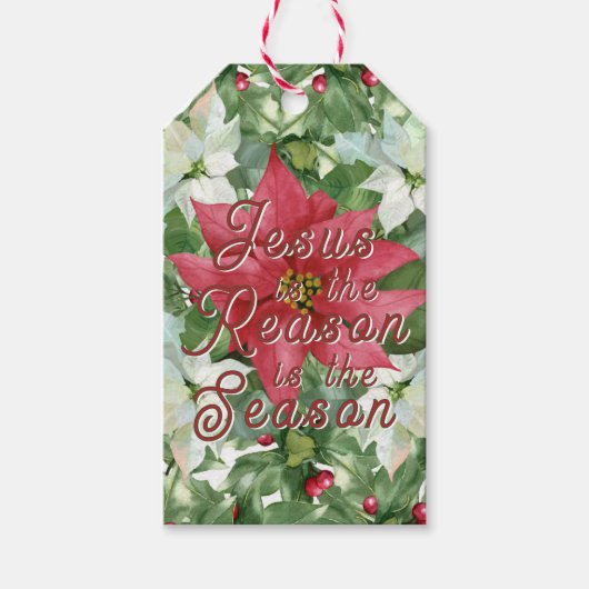 イエスが季節の理由 ギフトタグ (正面)
