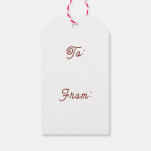 イエスが季節の理由 ギフトタグ (裏面)