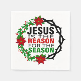 イエスが季節の理由 スタンダードカクテルナプキン