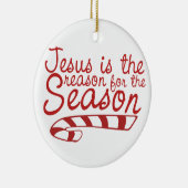 イエスが季節の理由 セラミックオーナメント (右)