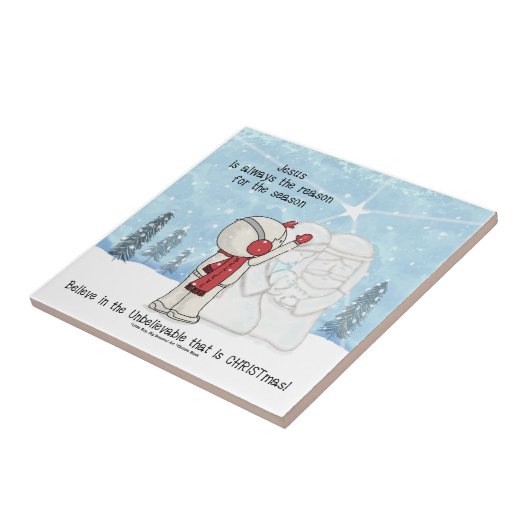 イエスが季節の理由 タイル (側面)