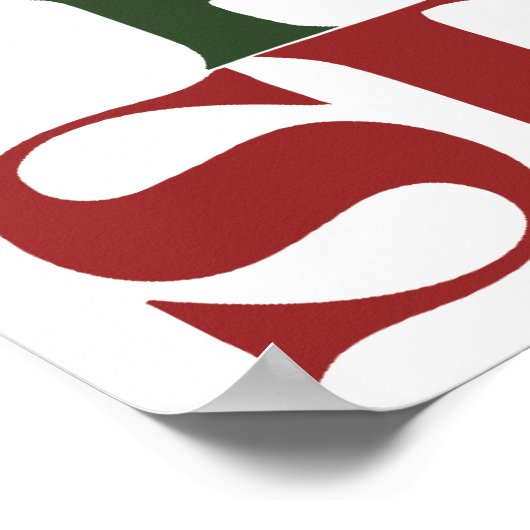 イエスが季節の理由 ポスター (角)