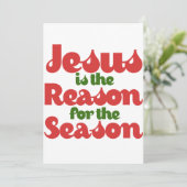 イエスが季節の理由 招待状 (スタンド正面)