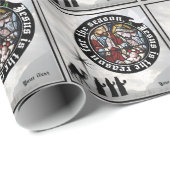 イエスが季節の贈り物ラップの理由 ラッピングペーパー (ロールコーナー)