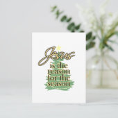 イエスが季節、クリスマスの理由 シーズンポストカード (スタンド正面)