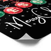 イエスが宗教クリスの季節の理由である ポスター (角)