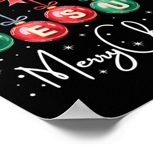 イエスが宗教クリスの季節の理由である ポスター (角)