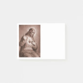 イエスが彼のハートに触れる ポストイット (正面)