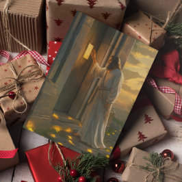 イエスが扉をノックす素朴る カード