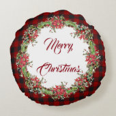 イエスが枕のまわりをする理由だ ラウンドクッション (裏面)