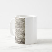 イエスが水の上を歩く コーヒーマグカップ (正面左)