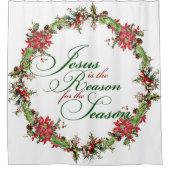 イエスが理由だ シャワーカーテン (正面)