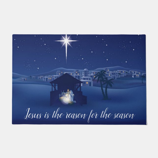 イエスが理由である ドアマット (正面)