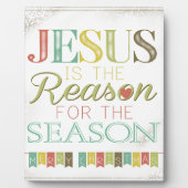 イエスが理由である フォトプラーク (正面)